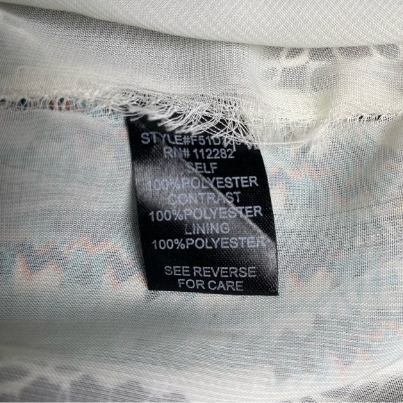 Adelyn Rae | Sleeveless Print Mini Dress | Women’s Size 6 | Navy & Multi pattern - Picture 10 of 12